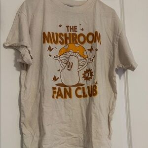 The Mushroom Fan Club T-Shirt - Cream